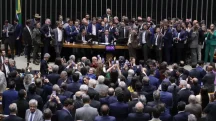 Câmara oposição hugo motta obstrução foro privilegiado pec