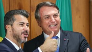 Marcos Rogério (PL-RO) posa para fotografia ao lado de Jair Bolsonaro | Foto: Instagram/Divulgação