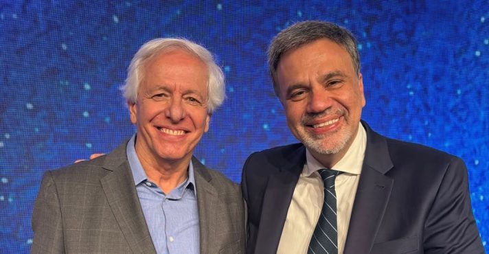 Milton Leite e Mauro Beting são as estrelas do novo canal de esportes da TV aberta brasileira | Foto: X-Sports/Divulgação