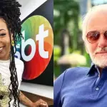 A comediante Juliana Oliveira (à esquerda) e o apresentador Otávio Mesquita | Foto: Reprodução/Redes sociais
