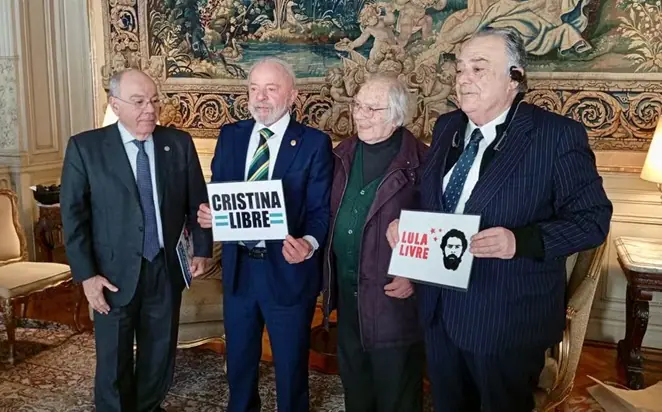 lula e cristina libre