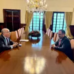 mauro vieira e yvan gil - chanceler da venezuela