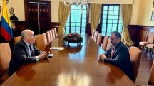 mauro vieira e yvan gil - chanceler da venezuela