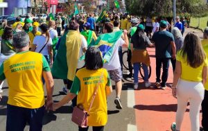 protestos no interior paulista - contra lula e moraes - 03082025