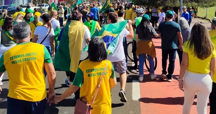 protestos no interior paulista - contra lula e moraes - 03082025