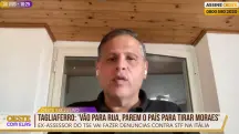 Tagliaferro compara Moraes a Hitler e cobra reação do Senado