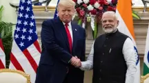 Donald Trump e Narenda Modi | Foto: Reprodução/X