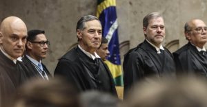 Alexandre de Moraes, Luiz Roberto Barroso, Dias Toffoli e Gilmar Mendes | Foto: Valter Campanato/Agência Brasil