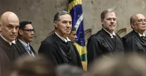 Alexandre de Moraes, Luiz Roberto Barroso, Dias Toffoli e Gilmar Mendes | Foto: Valter Campanato/Agência Brasil