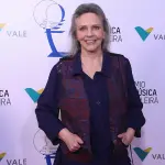 Angela Ro Ro, no 26° Prêmio da Música Brasileira, no Theatro Municipal, no centro do Rio de Janeiro