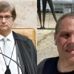 O procurador-geral da República Paulo Gonet (à esquerda) e Eduardo Tagliaferro, ex-assessor do TSE | Foto: Reprodução; STF