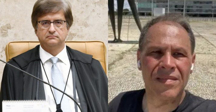 O procurador-geral da República Paulo Gonet (à esquerda) e Eduardo Tagliaferro, ex-assessor do TSE | Foto: Reprodução; STF