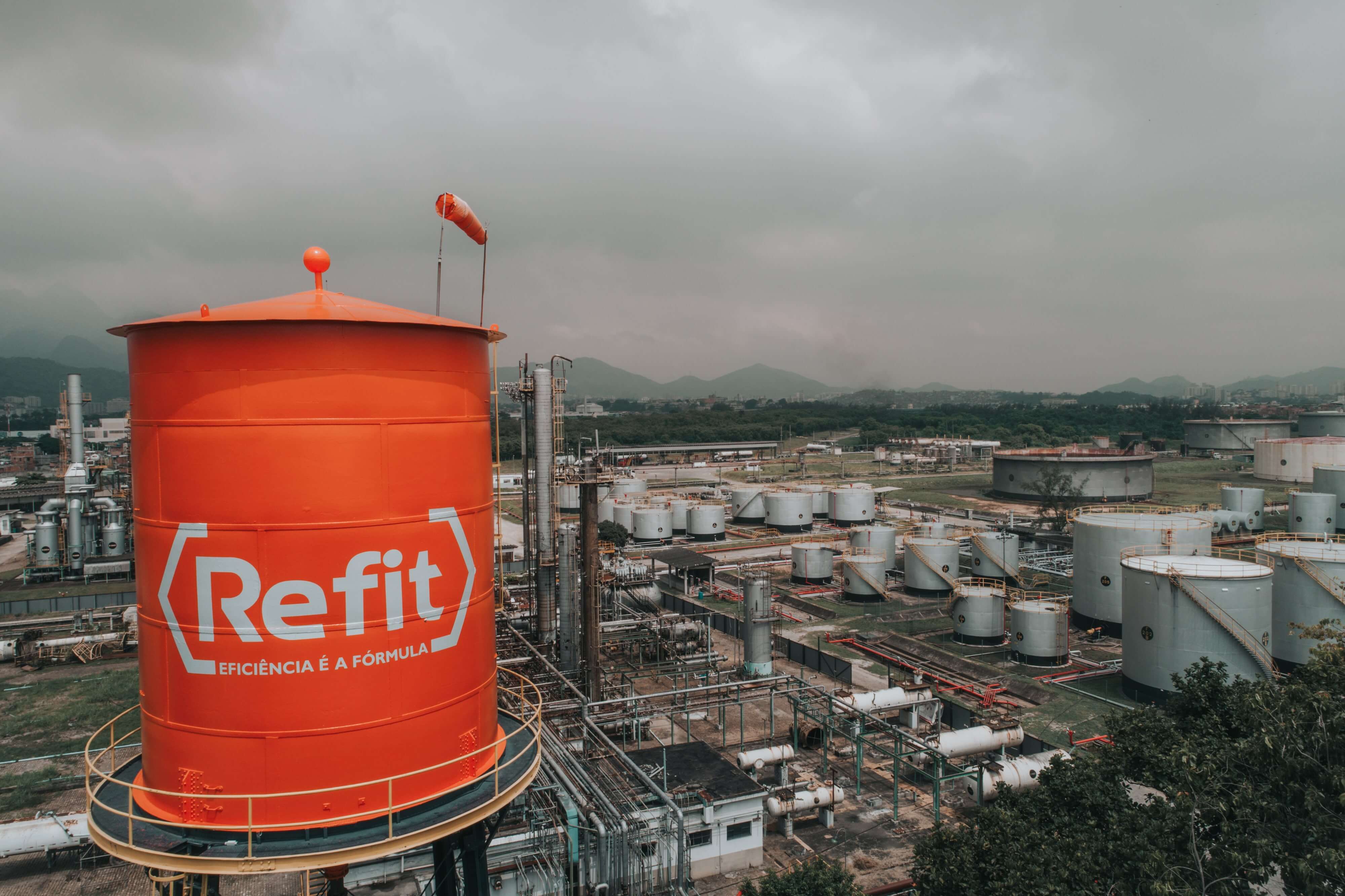 Refit, conhecida como Refinaria de Manguinhos | Foto: Refit/Divulgação