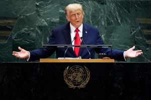 O presidente dos EUA, Donald Trump: ataque a narcotraficantes no Caribe | Foto: Reprodução/Twitter/X