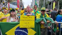 Manifestantes clamaram por liberdade na Avenida Paulista | Foto: Uiliam Grizafis/Revista Oeste