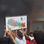 Geração z Nepal revolta