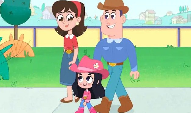 Ana Castela Desenho Família