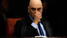 O ministro Alexandre de Moraes, STF, durante a segunda sessão do julgamento do ex-presidente Jair Bolsonaro — 3/9/2025 | Foto: Wilton Junior/Estadão Conteúdo