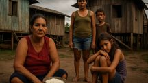 Enquanto ONGs e governos estrangeiros disputam protagonismo verde e o Brasil exibe compromissos climáticos, a vida cotidiana dos amazônidas permanece esquecida | Foto: Divulgação/Oeste | Imagem criada com o auxílio de inteligência artificial