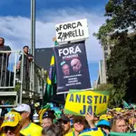 Manifestantes pedindo anistia na Avenida Paulista | Foto: Revista Oeste
