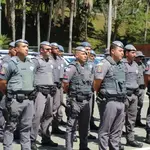 Operação militar em apoio a religiosos vai contar com o reforço de 2,2 mil policiais nos trajetos até Aparecida | Foto: Divulgação/Agência SP