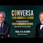 O Conversa com Augusto Nunes é transmitido às terças-feiras, das 20h30 às 21h30 | Foto: Divulgação/Oeste