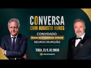 O Conversa com Augusto Nunes é transmitido às terças-feiras, das 20h30 às 21h30 | Foto: Divulgação/Oeste