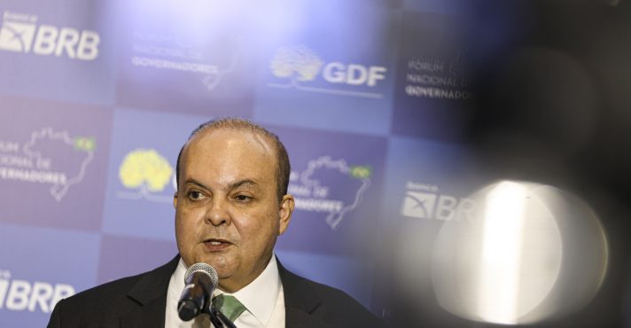 Governador do Distrito Federal, Ibaneis Rocha afirmou não ter recebido os motivos oficiais para o veto da compra do Master pelo BRB | Marcelo Camargo/Agência Brasil