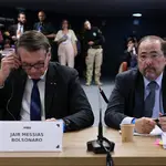 Bolsonaro, durante interrogatório no STF - 10/06/2025 | Foto: Ton Molina/STF