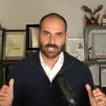 Eduardo Bolsonaro em vídeo | Foto: YouTube/Divulgação
