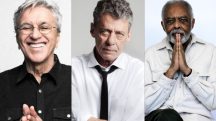 Caetano, Chico Buarque e Gilberto Gil