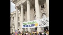 Homenagem a Charlie Kirk realizado em Curitiba