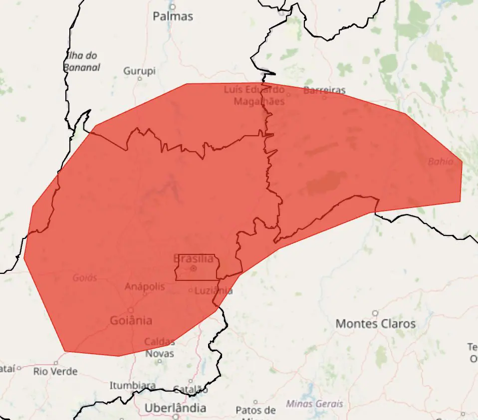 alerta vermelho baixa umidade