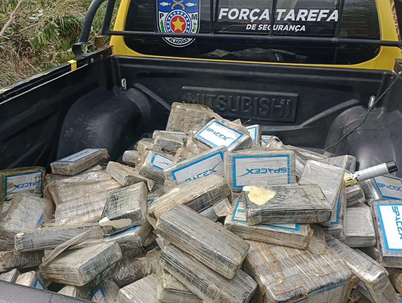 Cocaína avião