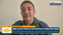O vice-prefeito de São Paulo, Coronel Mello Araújo, falou sobre o fim da cracolândia | Foto: Revista Oeste