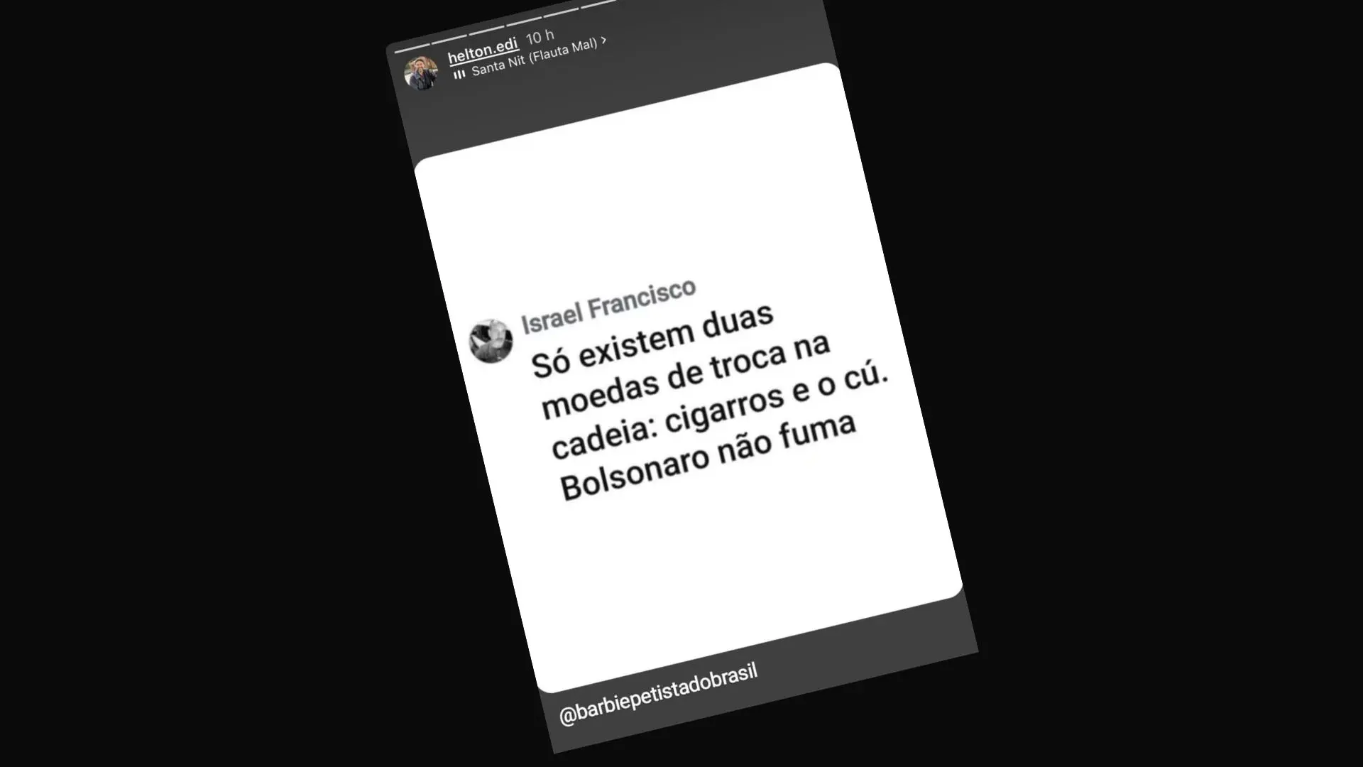 bolsonaro deboche secretário do Rio grande do norte