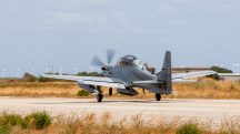 O A-29N Super Tucano: negócio com Portugal pode ampliar oportunidades para a Embraer no mercado europeu | Foto: Divulgação/Embraer
