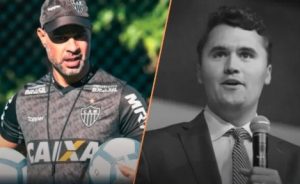 Luís Otávio Kalil (à esq.) e Charlei Kirk: novo caso de apologia à violência política | Foto: Reprodução/Twitter/X