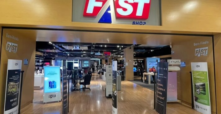 Fachada de loja em shopping paulistano: Fast Shop firma acordo e se livra de processo penal | Foto: Divulgação/FastShop