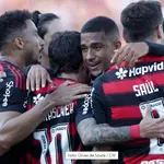 Flamengo tem 43,6% de chances de ser campeão, conforme estudo do Departamento de Matemática da UFMG | Foto: Gilvan de Souza/CRF