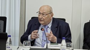 Ives Gandra Martins falou sobre a importância da ampla defesa na Constituição brasileira, durante evento em São Paulo | Foto: Antônio Araújo da Silva