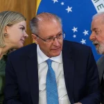 Gleisi e Alckmin
