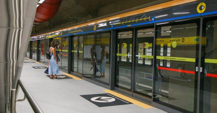 Investimento contempla obra civil que vai conectar a estação Vila Sônia às futuras estações Chácara do Jockey e Taboão da Serra | Foto: Divulgação/Agência SP