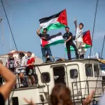 Barco de militantes rumo a Gaza é atingido por drone na costa da Tunísia israel