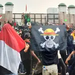 Anime One Piece vira ícone global em protestos da geração Z