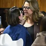 A senadora Leila Barros (PDT-DF) e a deputada federal Coronel Fernanda (PL-MT)