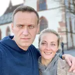 Alexei Navalny e a mulher, Yulia Navalnaya