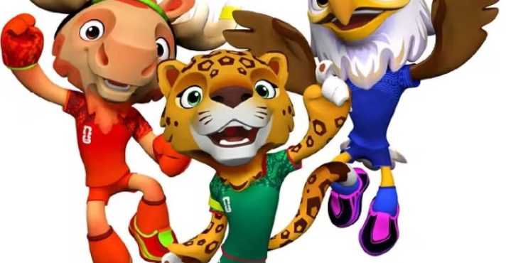 Os mascotes da Copa do Mundo 2026