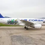 Avião da companhia aérea Air Corsica | Foto: Air Corsica/Divulgação