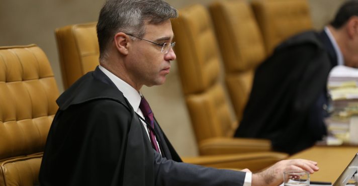 O ministro André Mendonça, do STF, votou pela manutenção da prisão do ‘Careca do INSS’ nesta sexta-feira, 26 | Foto: José Cruz/Agência Brasil